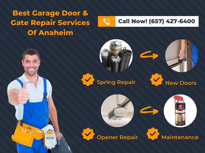 Best Garage Door & Gate Repair Services Of Anaheim Banner